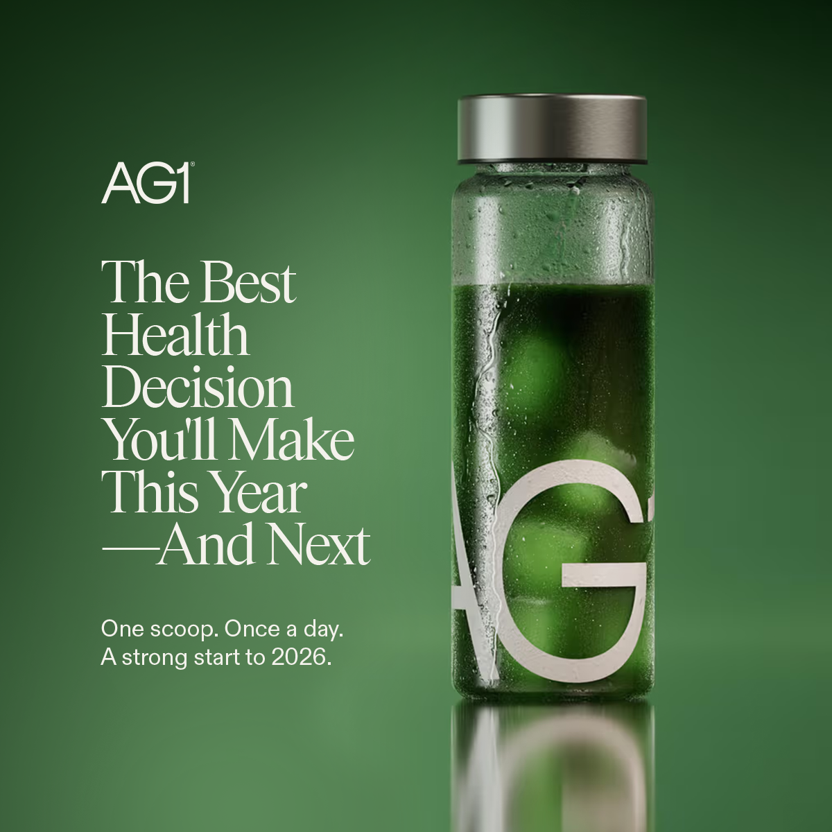 AG1 by Athletic Greens Facebook ad