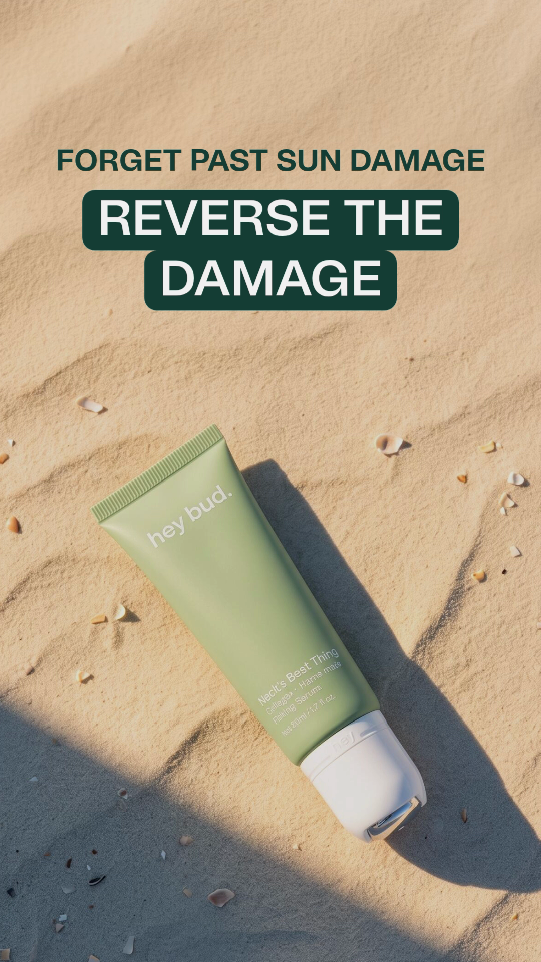 Hey Bud Skincare Facebook ad