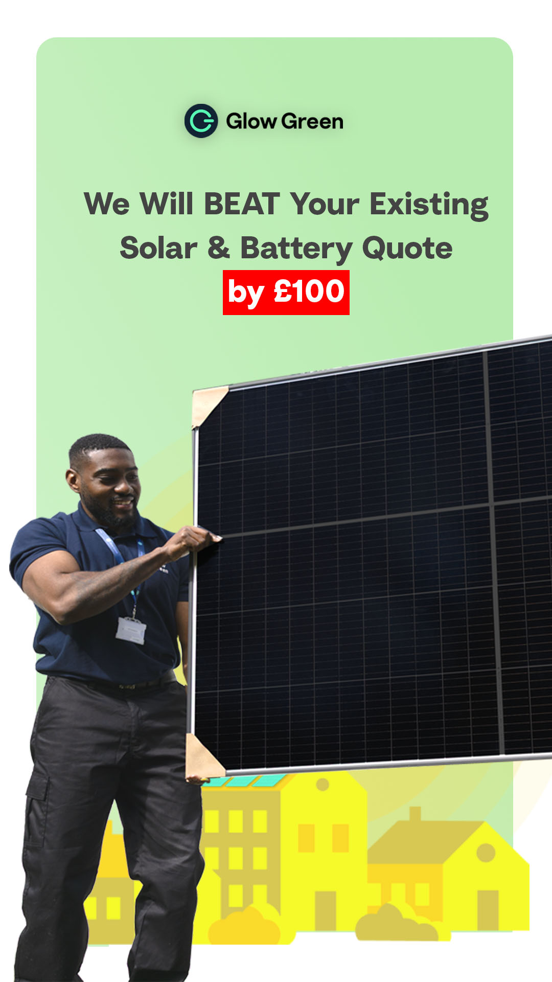 Glow Green Facebook ad