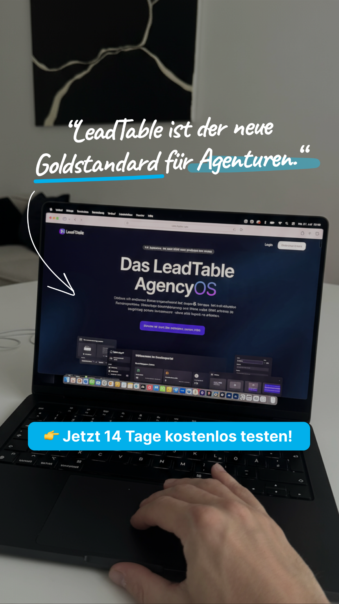 LeadTable - Agentursoftware Facebook ad