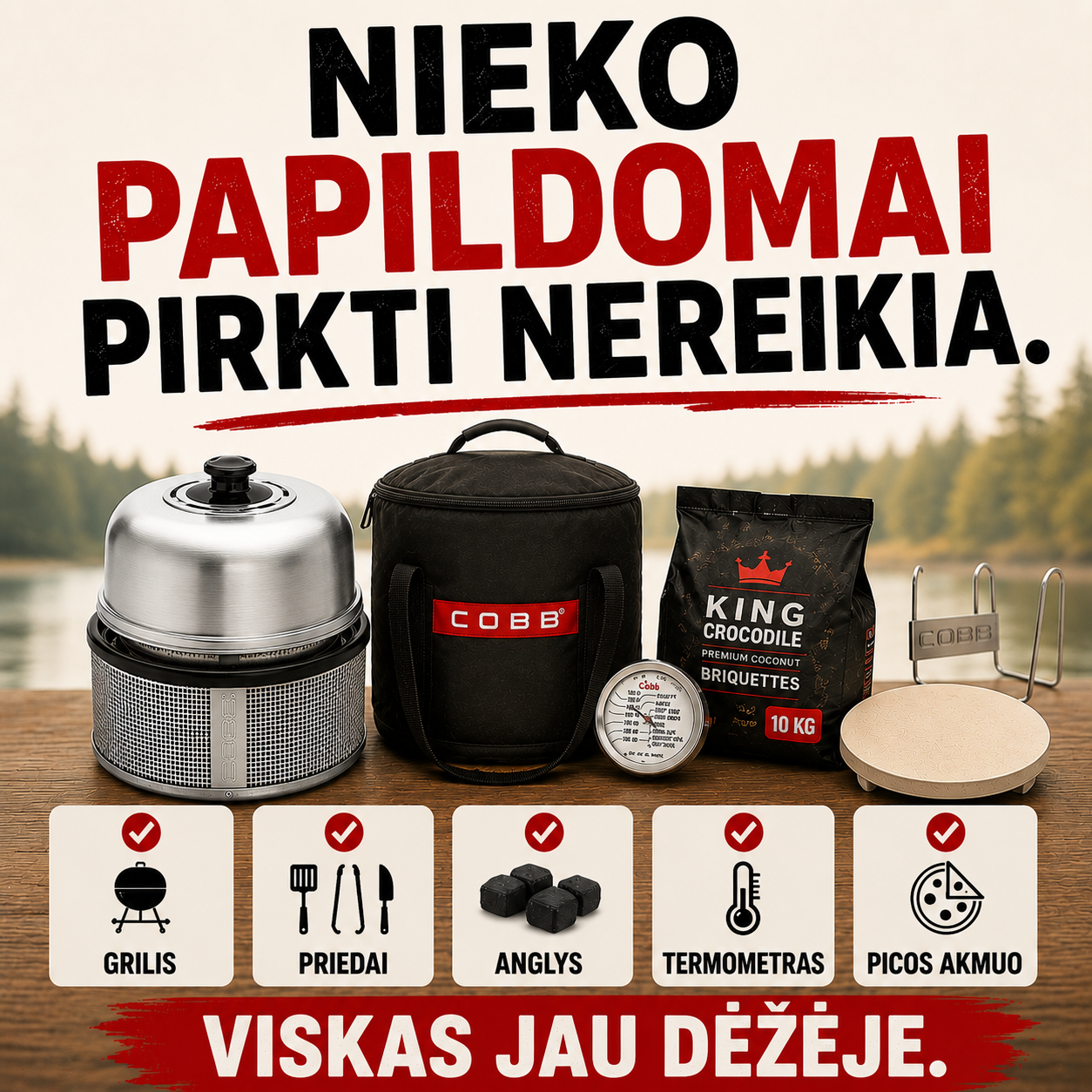 Griliai.lt Facebook ad