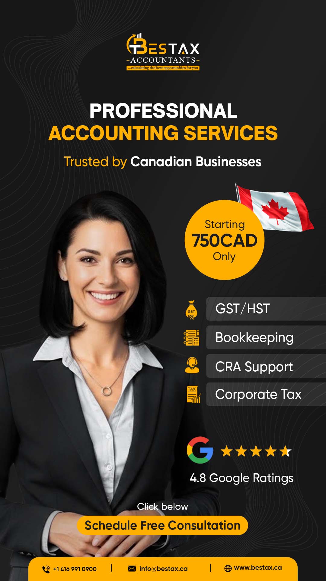 Bestax Accountants Facebook ad from Jun 3, 2026
