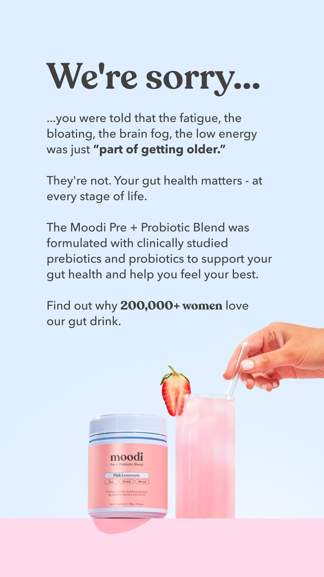 Moodi Facebook ad