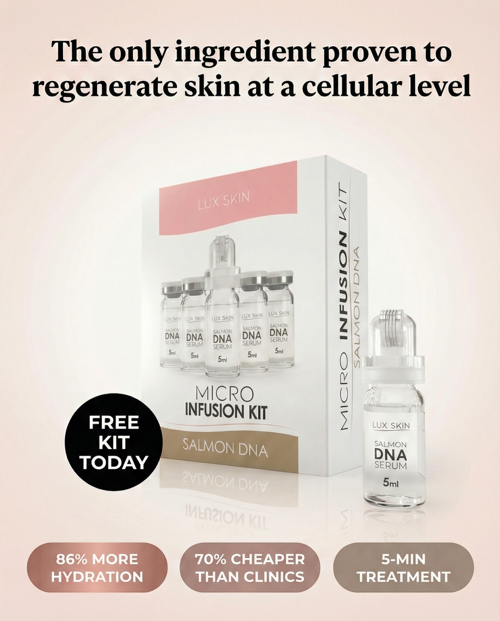 LUX SKIN Facebook ad
