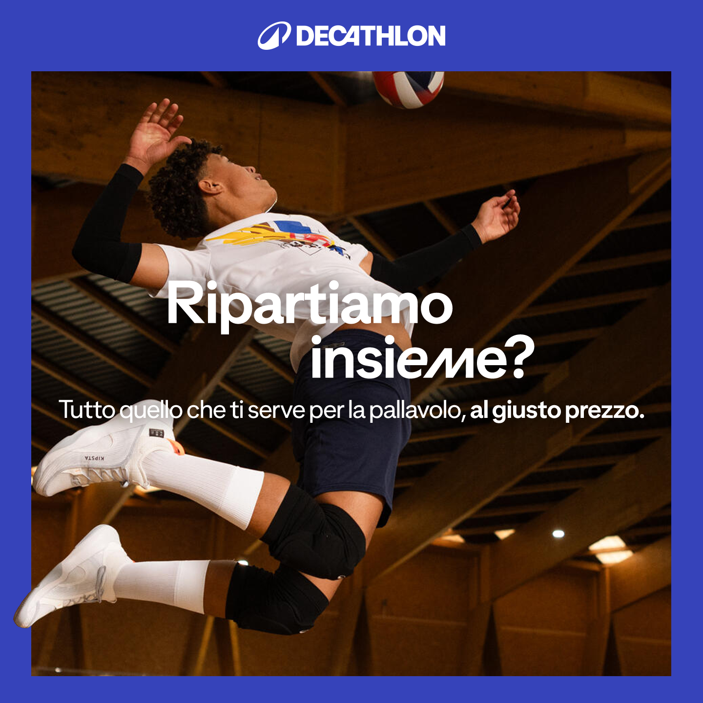 Decathlon Italia Facebook ad: Pallavolo