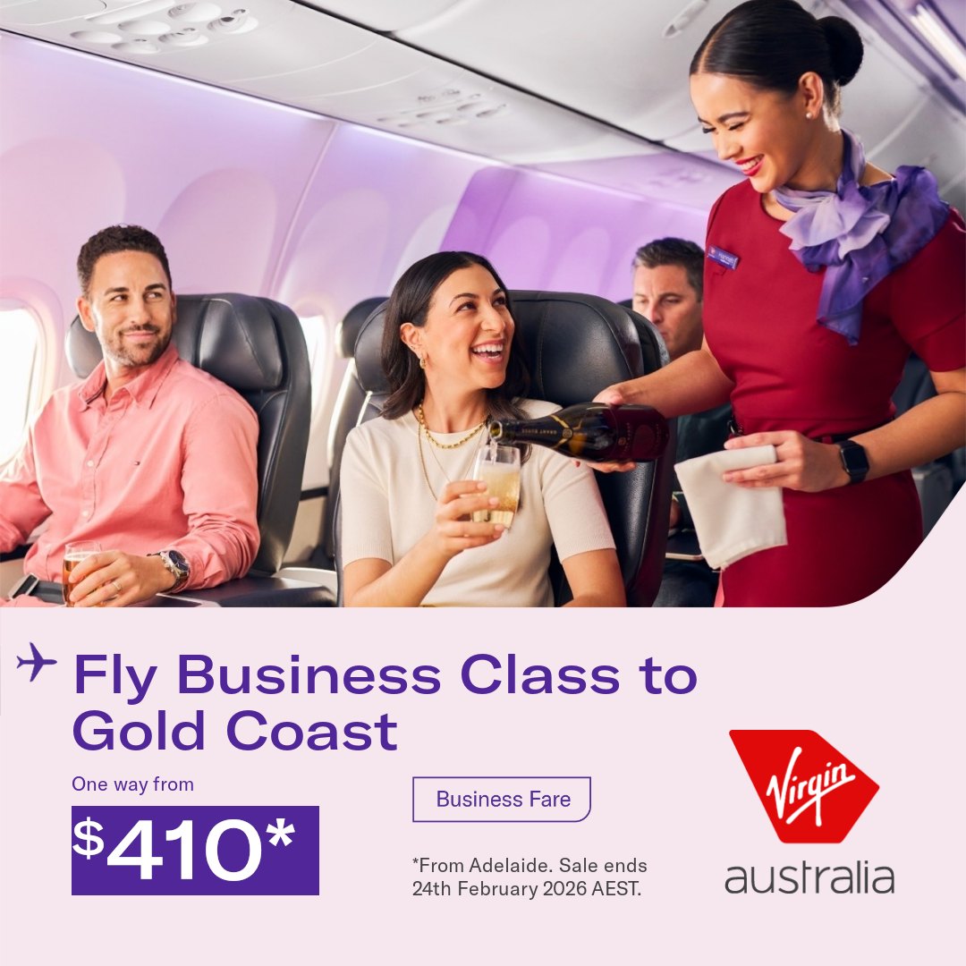 Virgin Australia Facebook ad