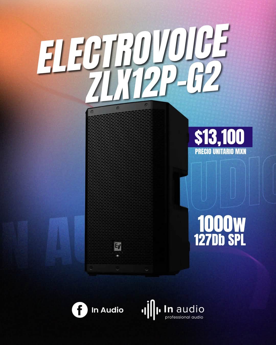 IN Audio Profesional Facebook ad
