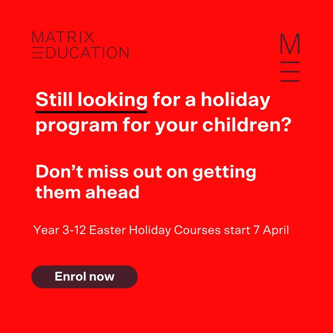 Matrix Education Facebook ad