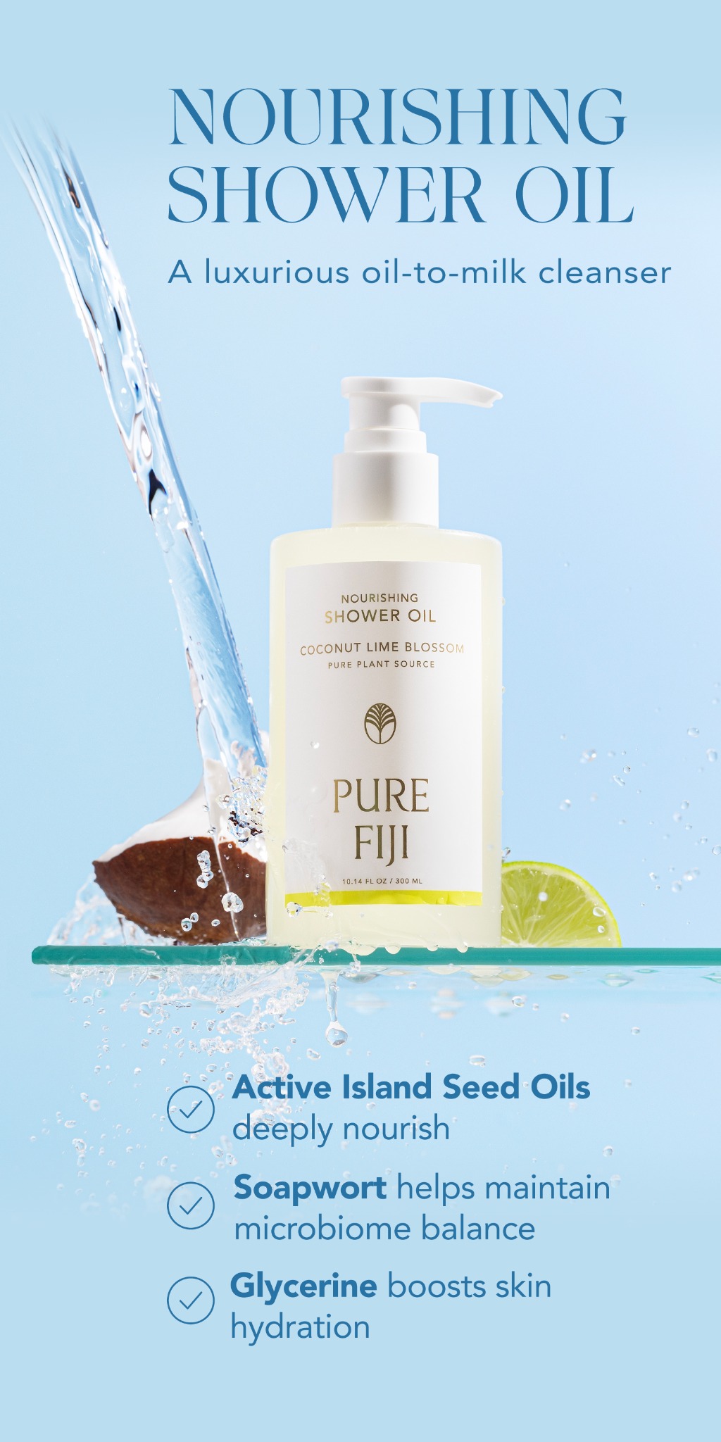 Pure Fiji Facebook ad