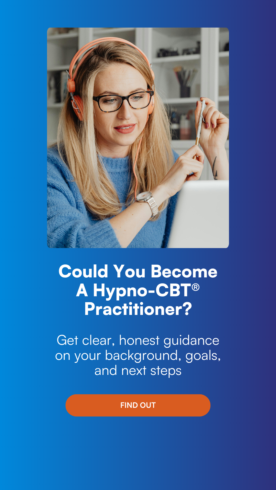 The UK College of Hypnosis & Hypnotherapy Facebook ad