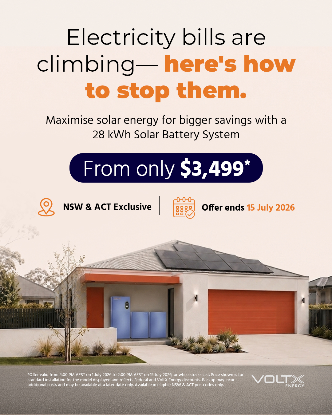 Voltx Energy Facebook ad