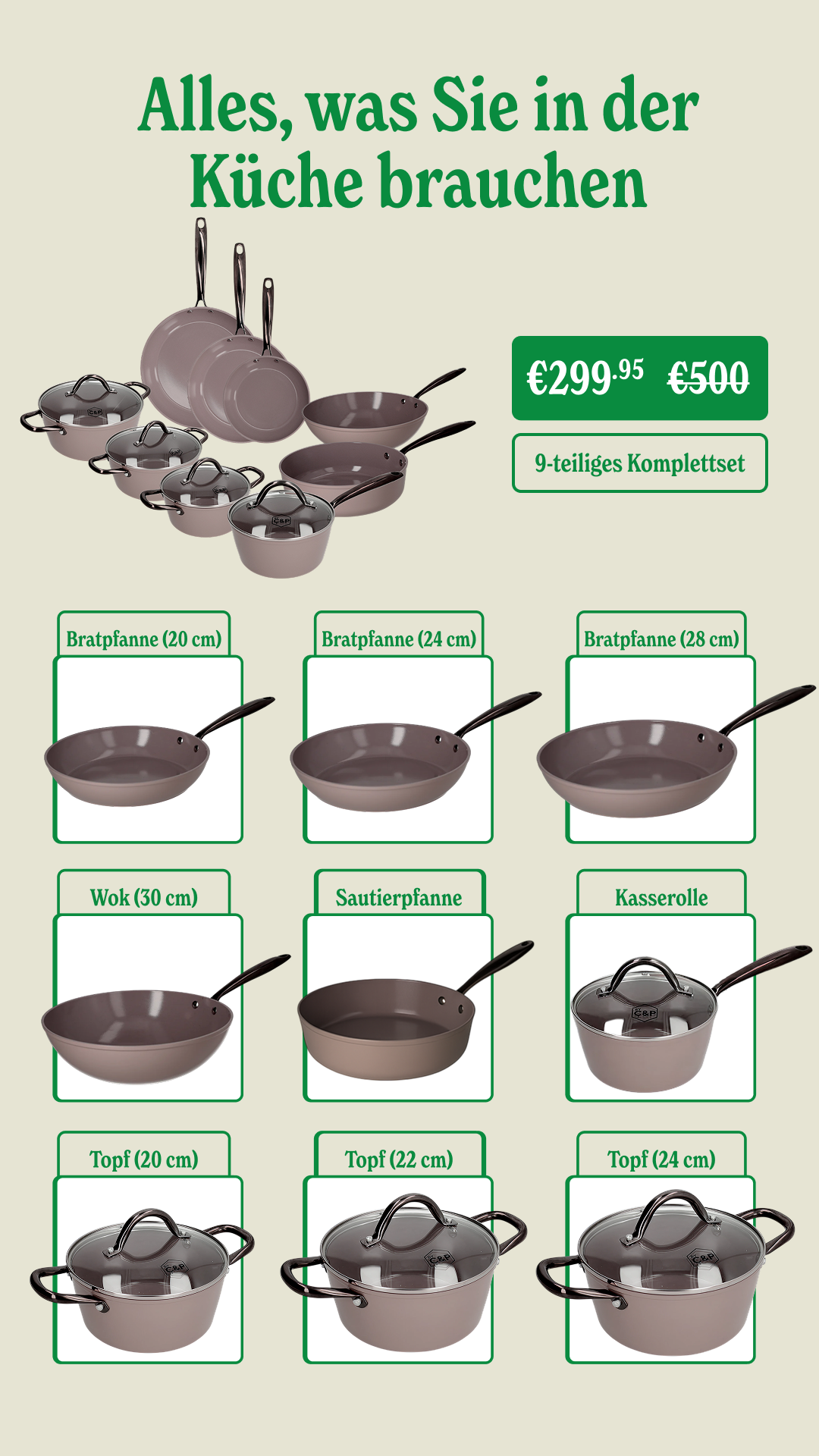 Cook and Pan Facebook ad