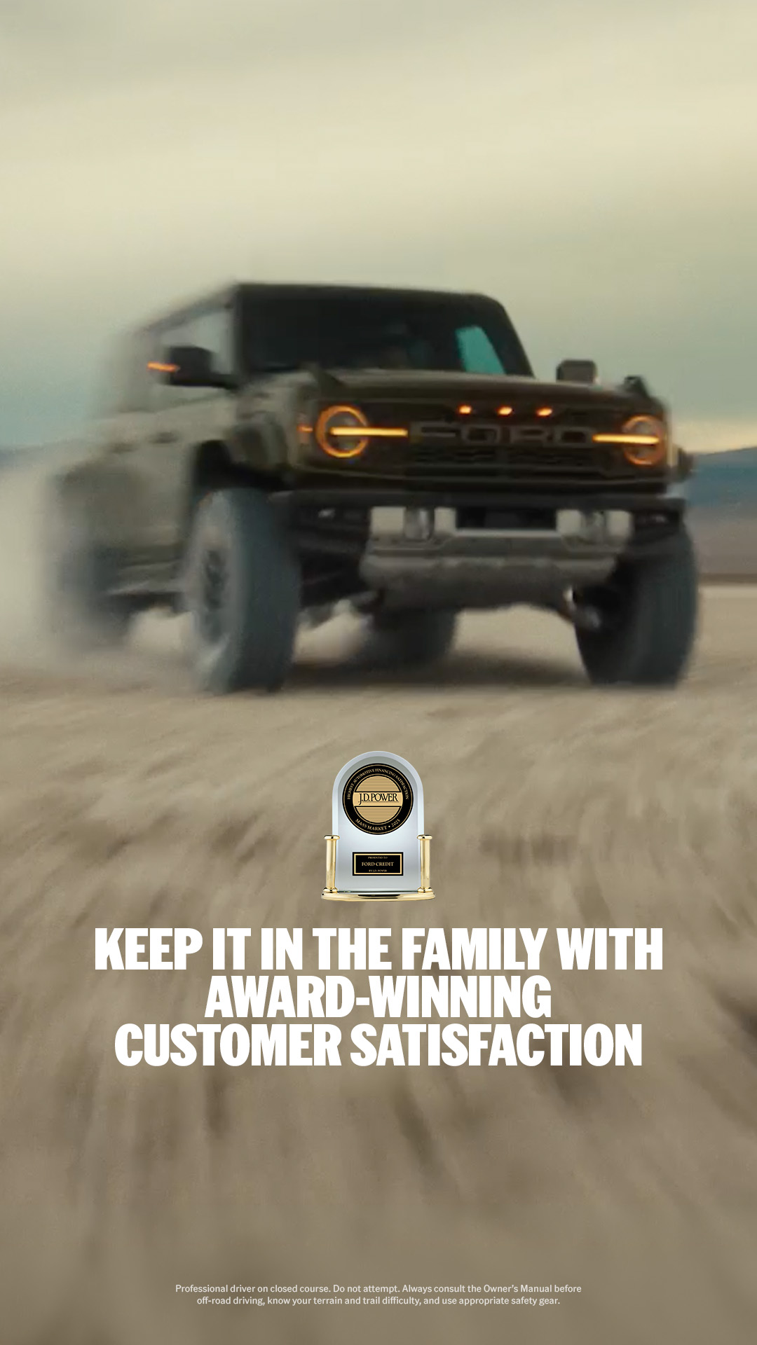 Ford Credit Facebook ad: When it’s time to sign, stick with the…