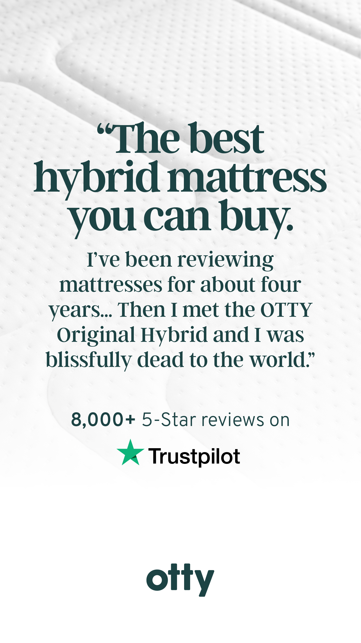 OTTY Mattress Facebook ad