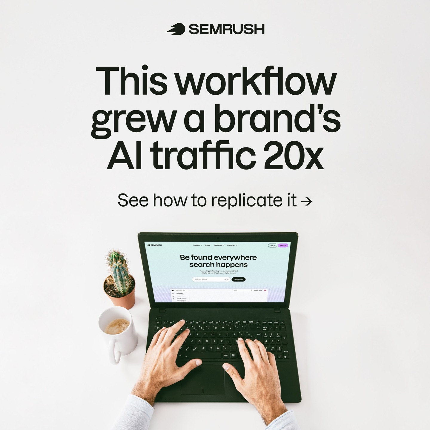 Semrush Facebook ad