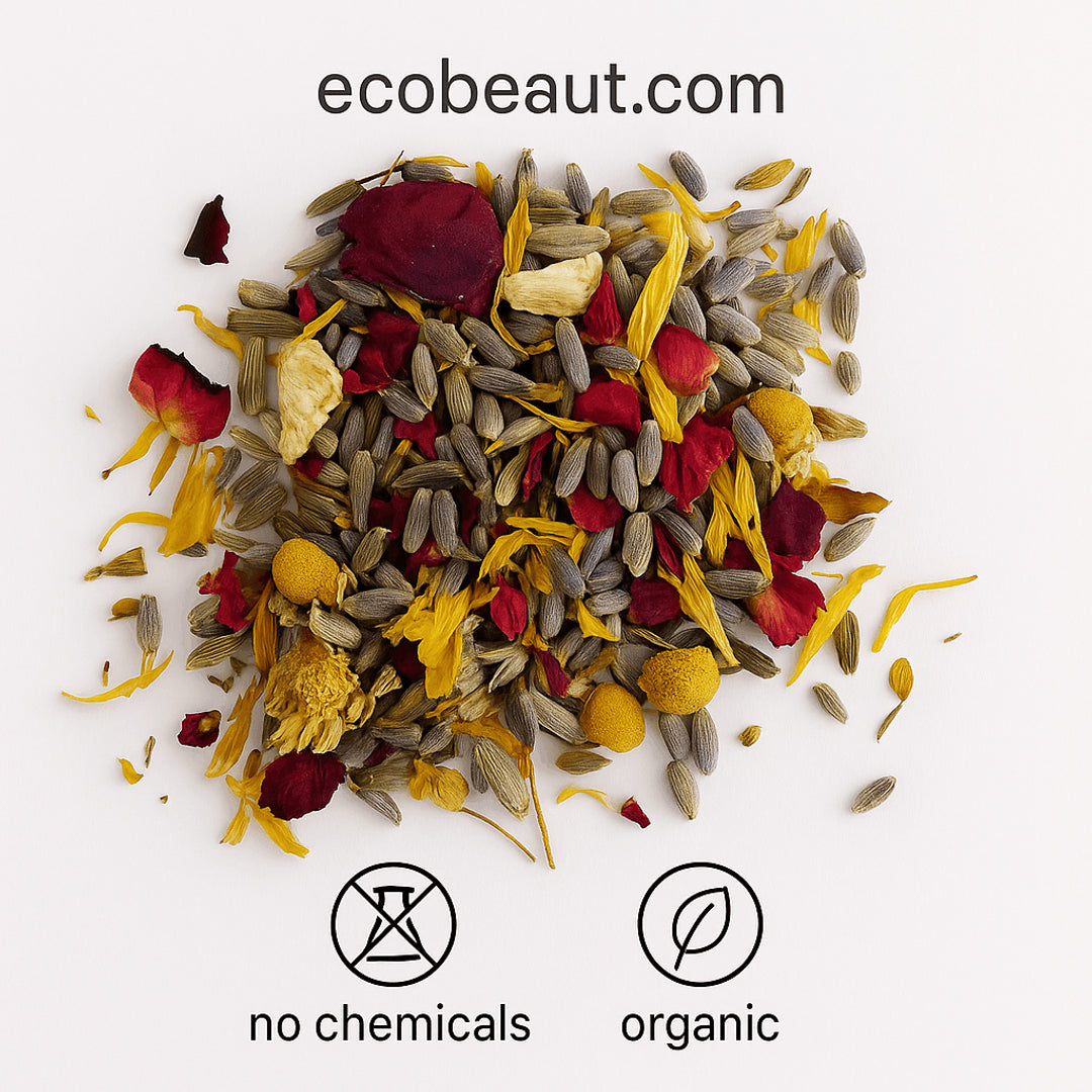 Ecobeaut.com Facebook ad: Натуральная забота о вашей коже и волосах!