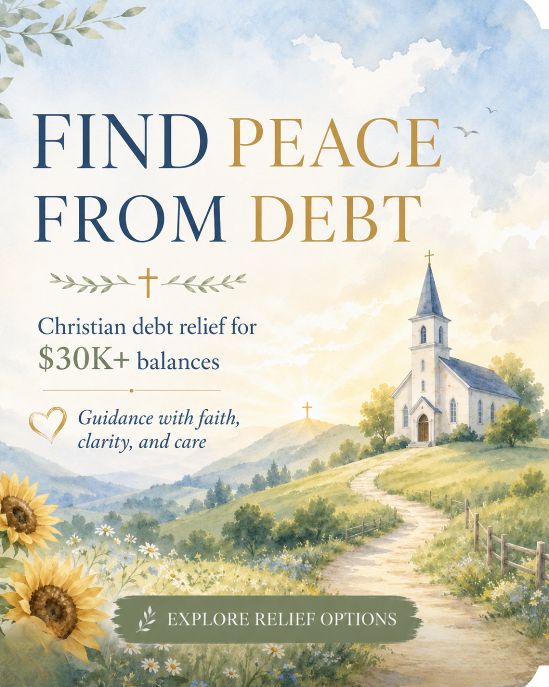 River Relief Facebook ad