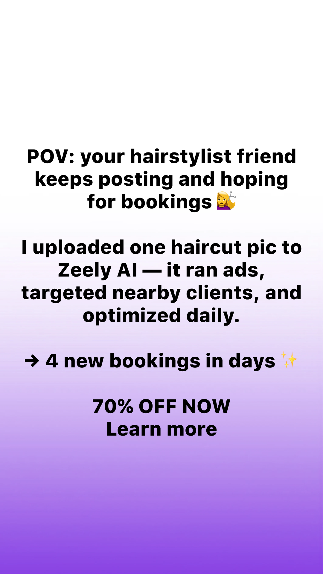 Zeely Facebook ad