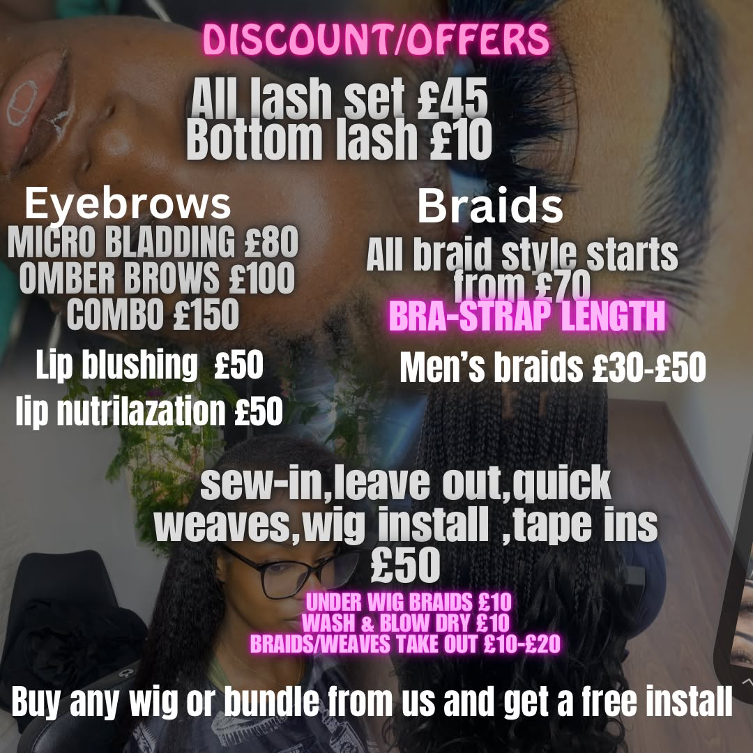 Delights Beauty Hub Facebook ad: Chat on Messenger