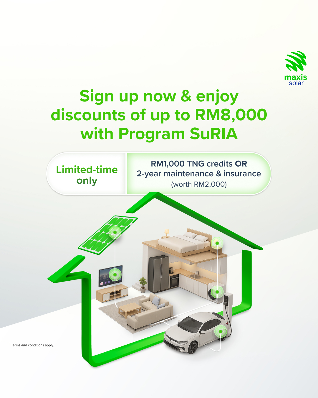 Maxis Facebook ad