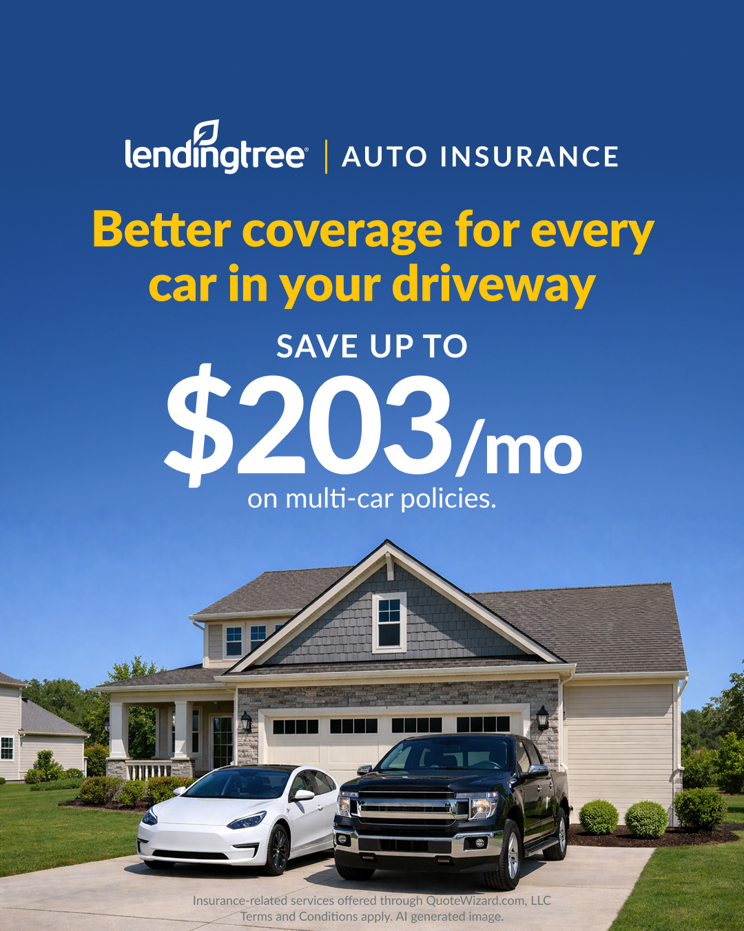LendingTree Facebook ad
