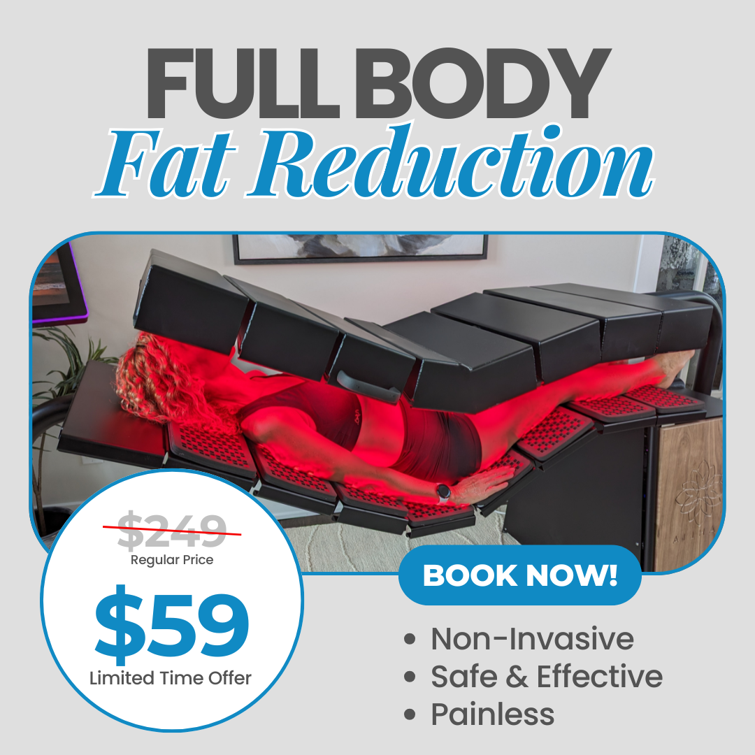 Harrisonburg Body Contouring Facebook ad: Dahlia Light Fat Reduction Now Only $59