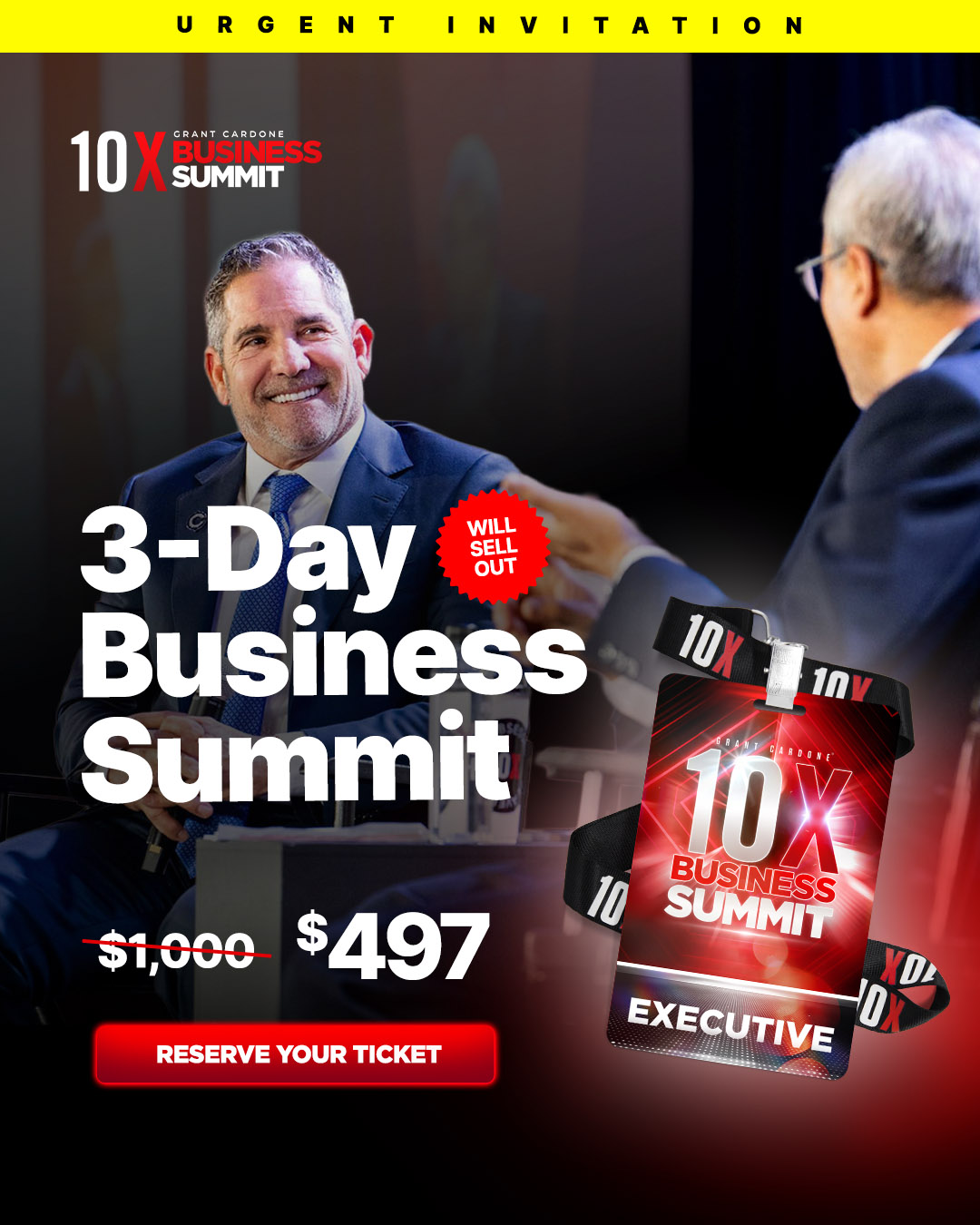 Grant Cardone Facebook ad