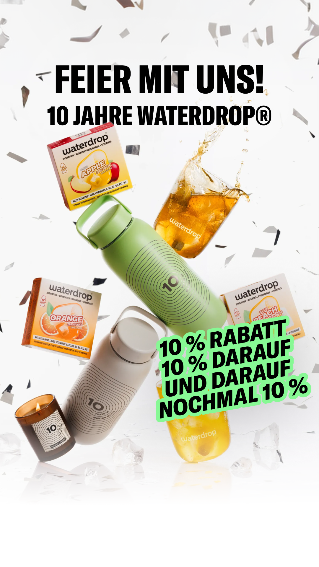 waterdrop Facebook ad