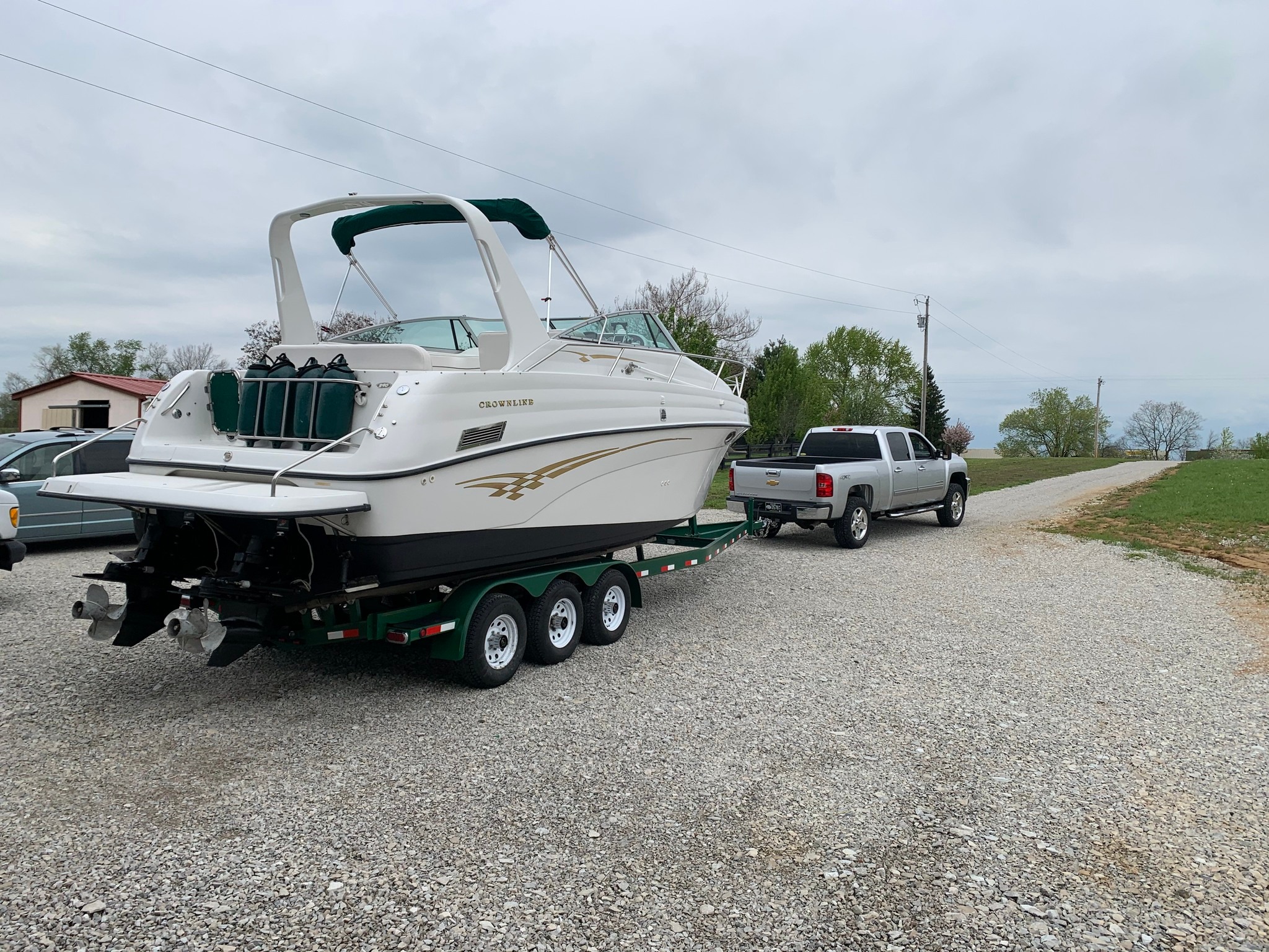 Logan Clark Facebook ad: 1999 Crownline 290CR