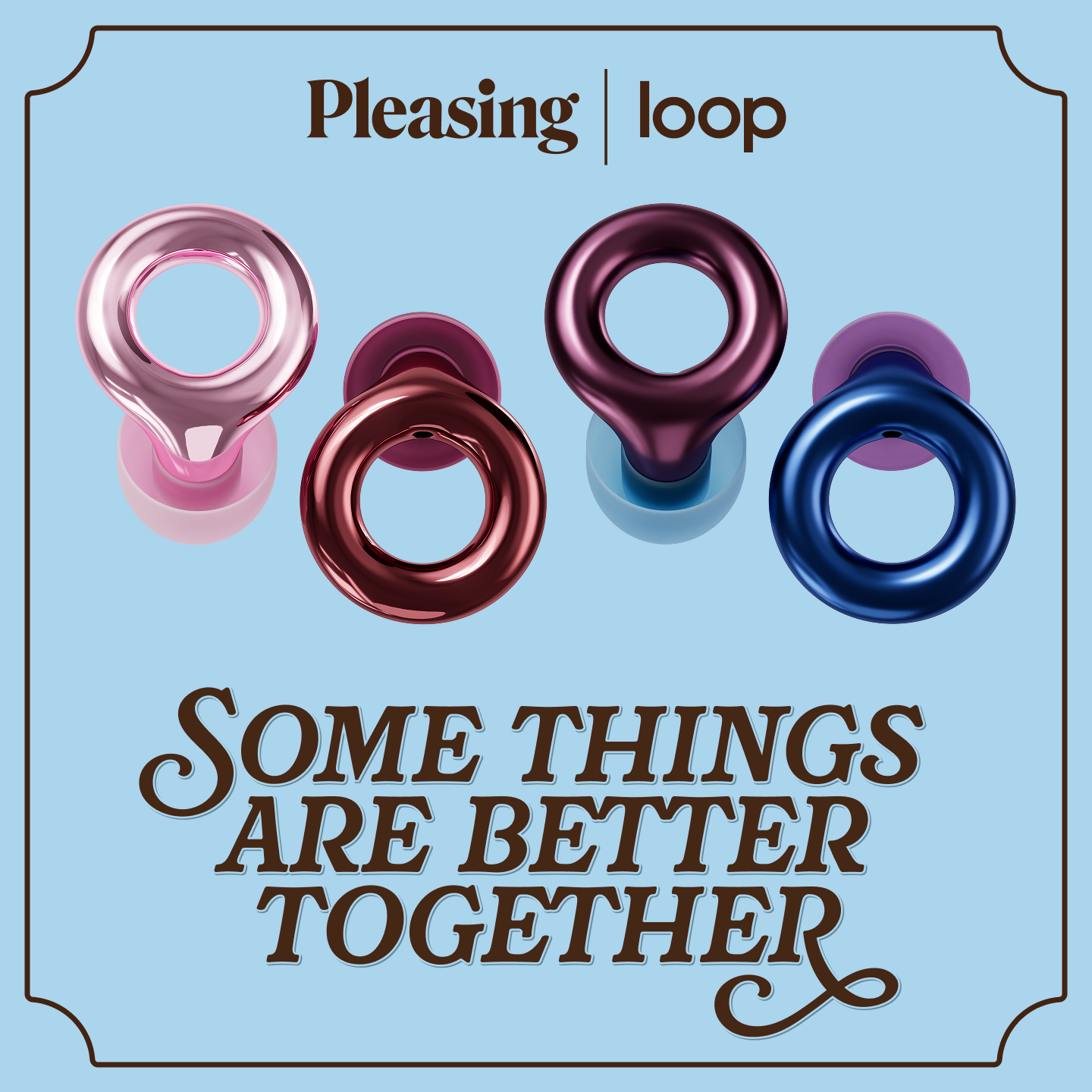 Loop Facebook ad: The Pleasing x Loop collection is here