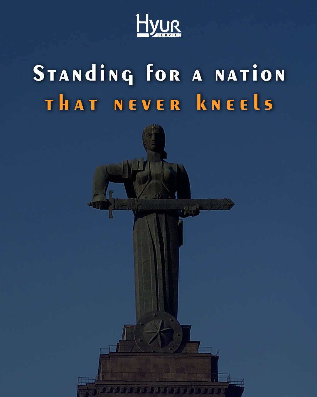 Hyur Service - Հյուր սերվիս Facebook ad: Do you know whose statue used to stand…