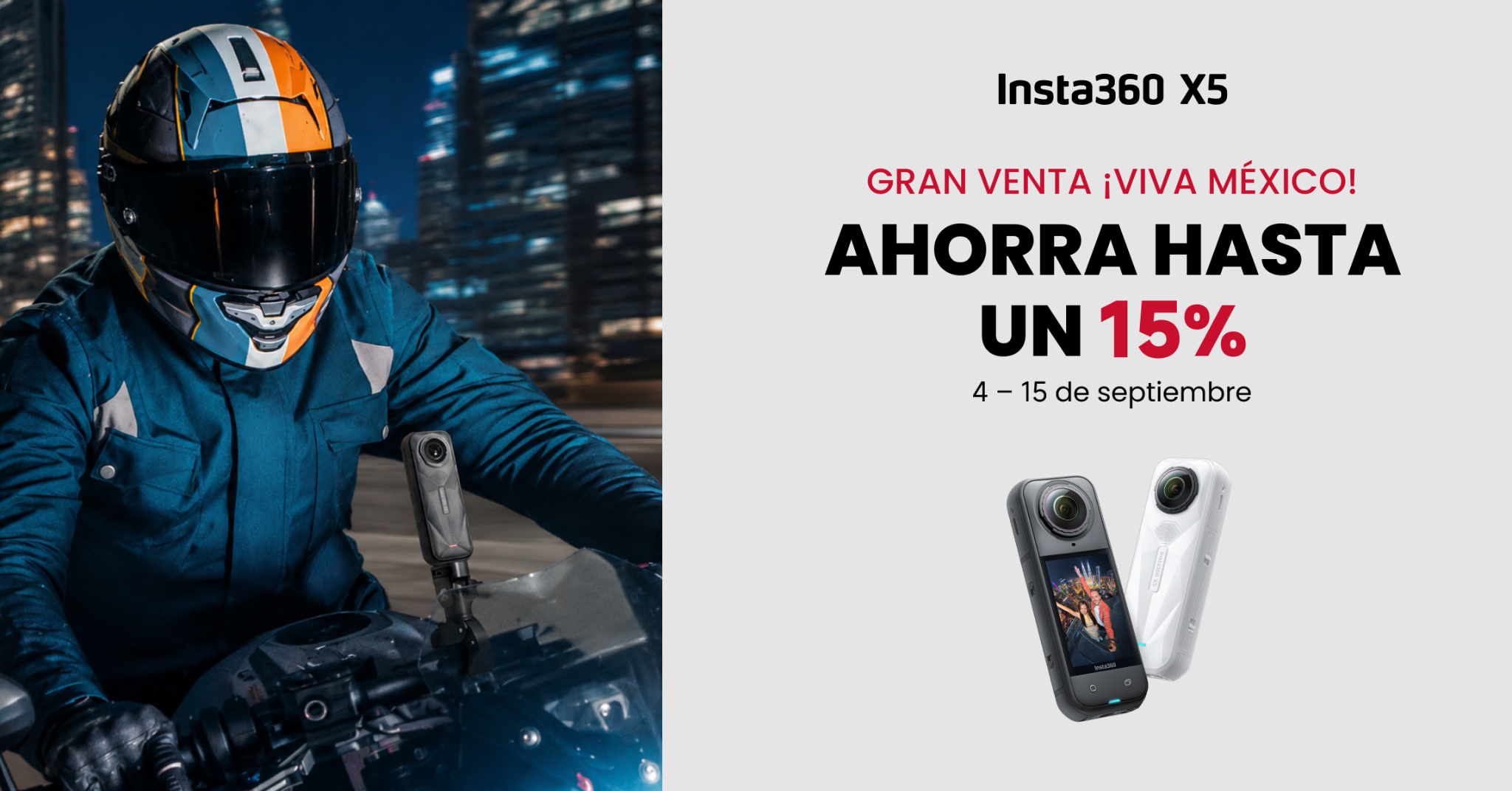 Insta360 Facebook ad