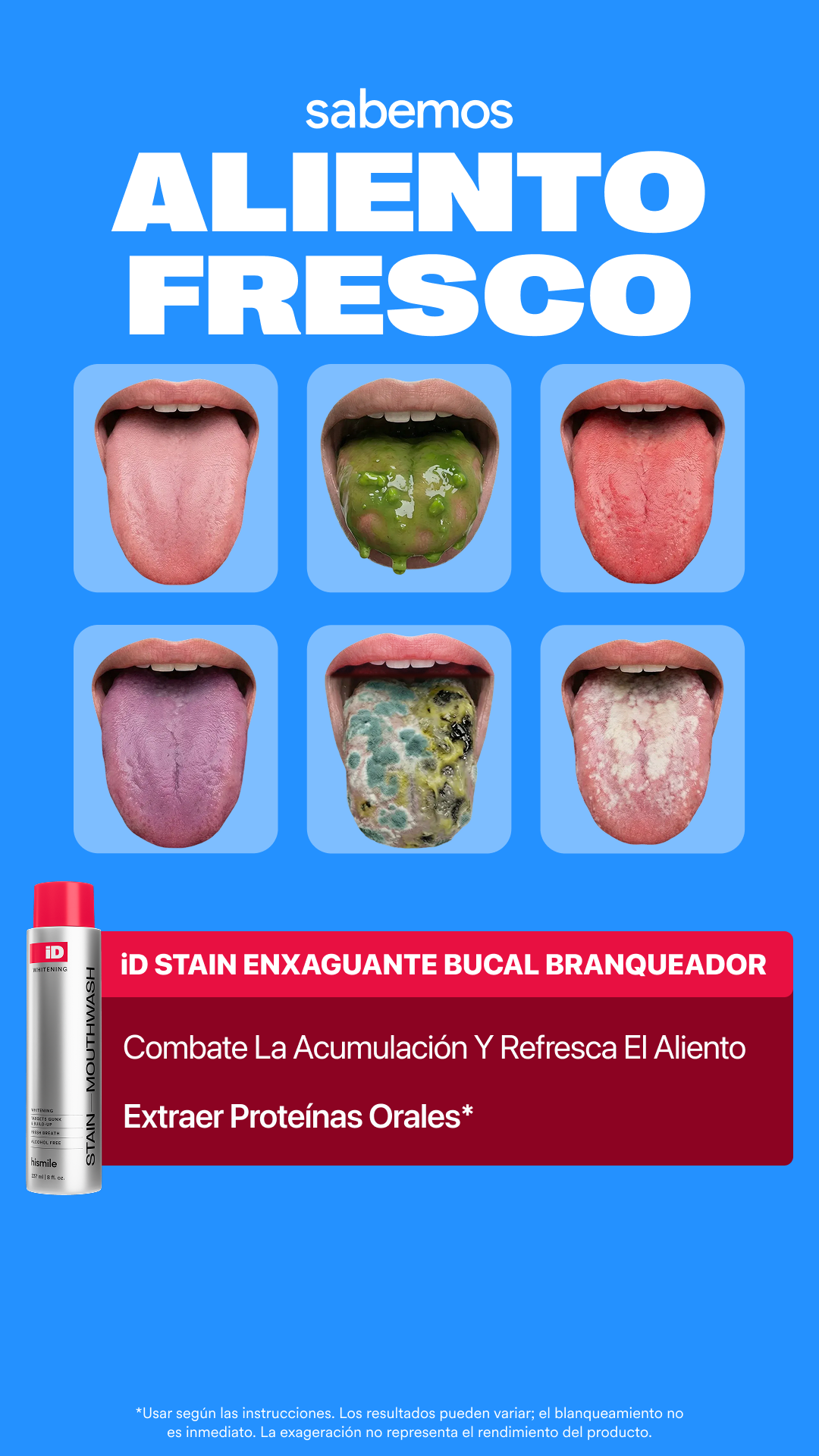 Hismile Facebook ad