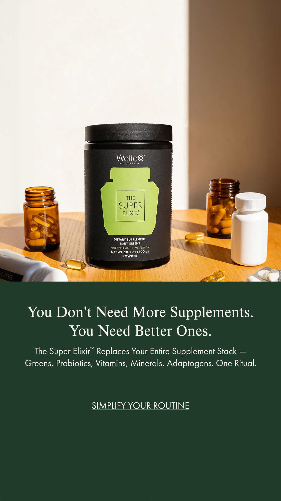 WelleCo Facebook ad