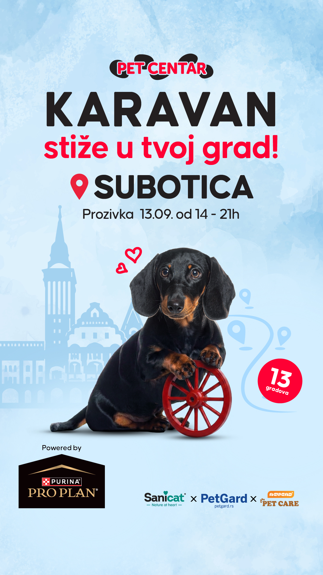 PET CENTAR Srbija Facebook ad: Park Prozivka, Subotica,18.09.