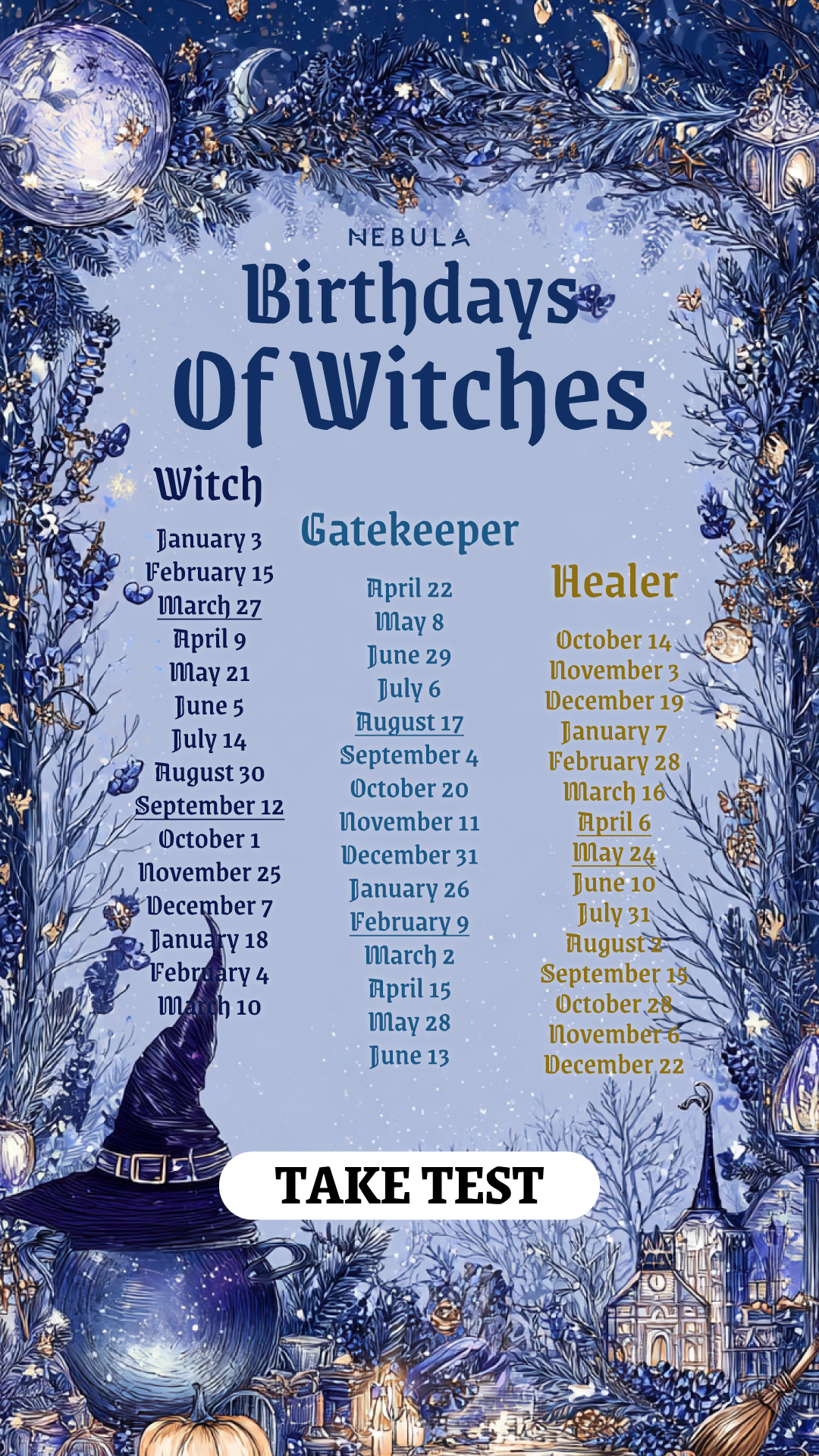 Nebula: Witch Power Reading Facebook ad