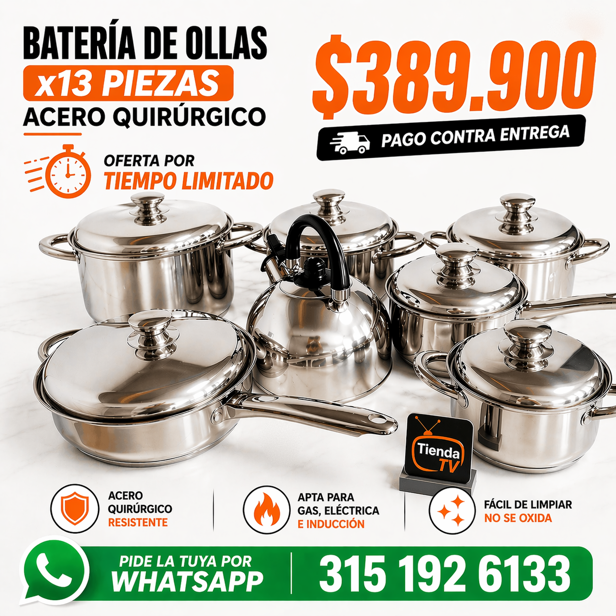 Tienda TV Facebook ad: ¡LA PROMO QUE TU COCINA NECESITA!