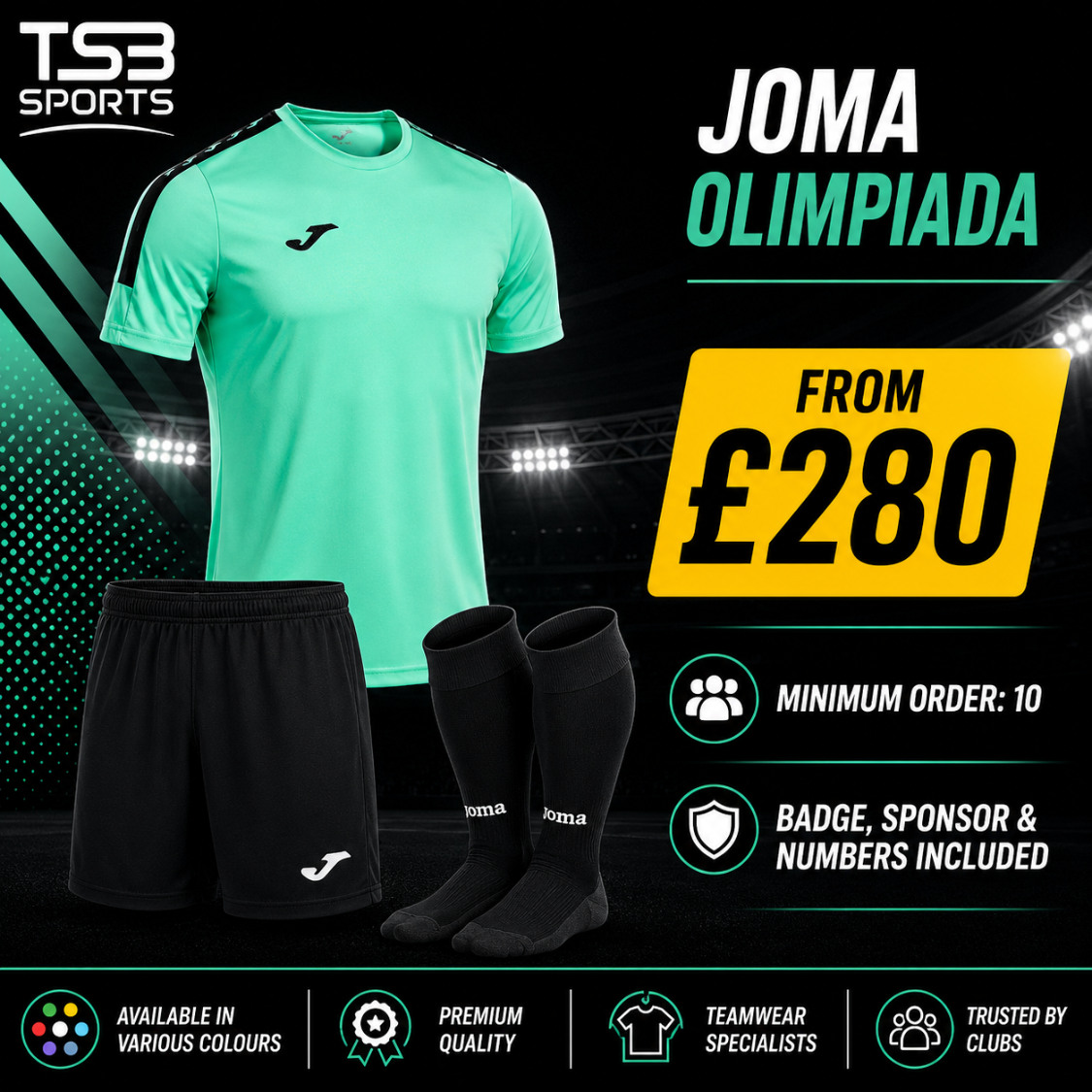TS3 Sports Facebook ad: Our KIT DEALS for 2026
