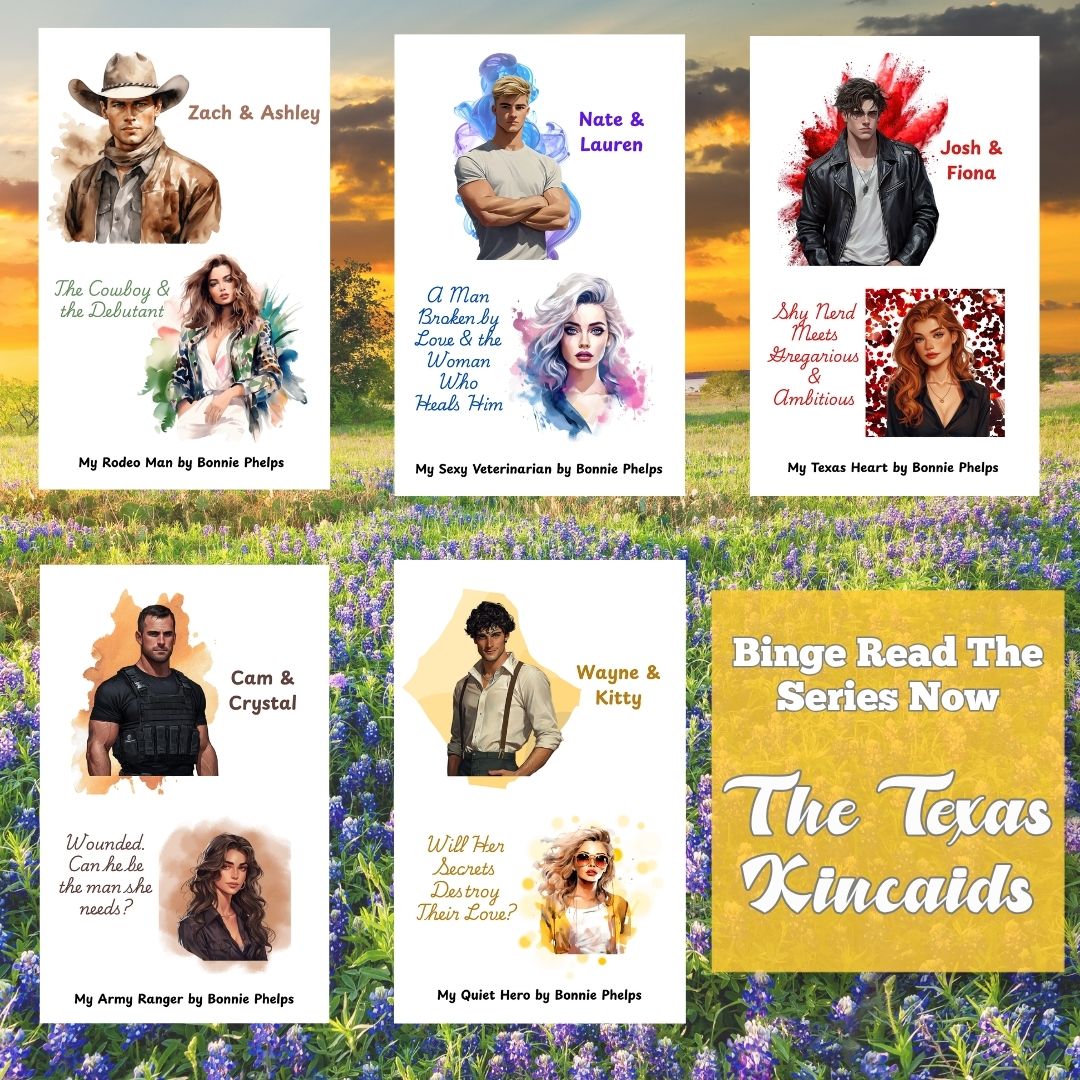 Bonnie Phelps - Author Facebook ad: Get Swept Away by Small Town Romance