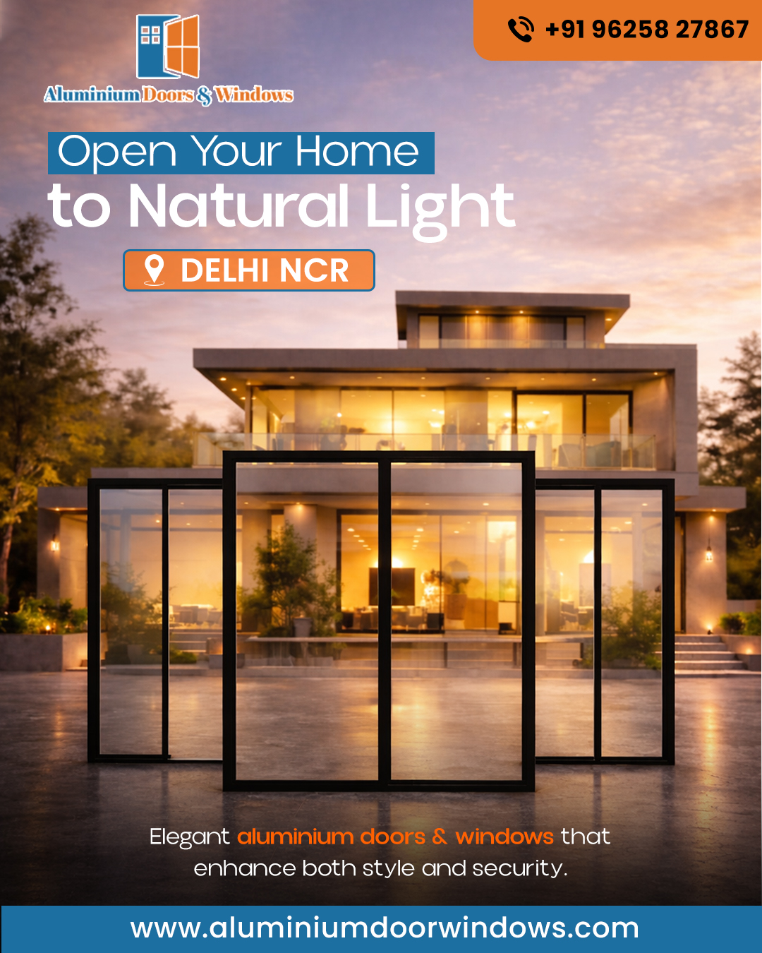 uPVC Doors and Windows - Delhi NCR Facebook ad