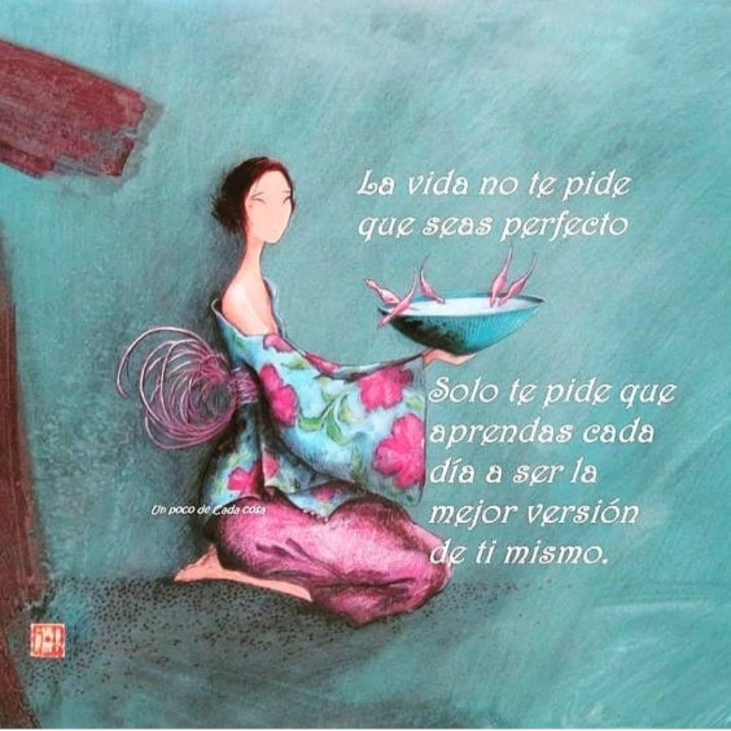 En Armonía Conecta con tu esencia Facebook ad: La vida no te pide que seas perfecto…