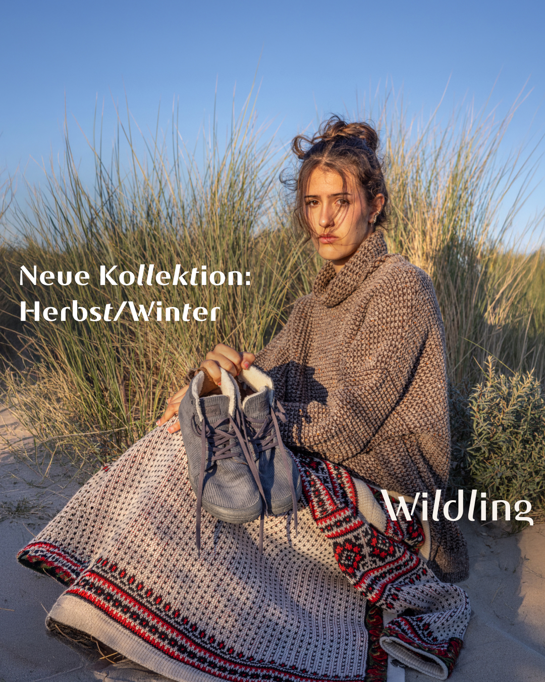 Wildling Shoes Facebook ad: Senseasonal: Herbst/Winter 26