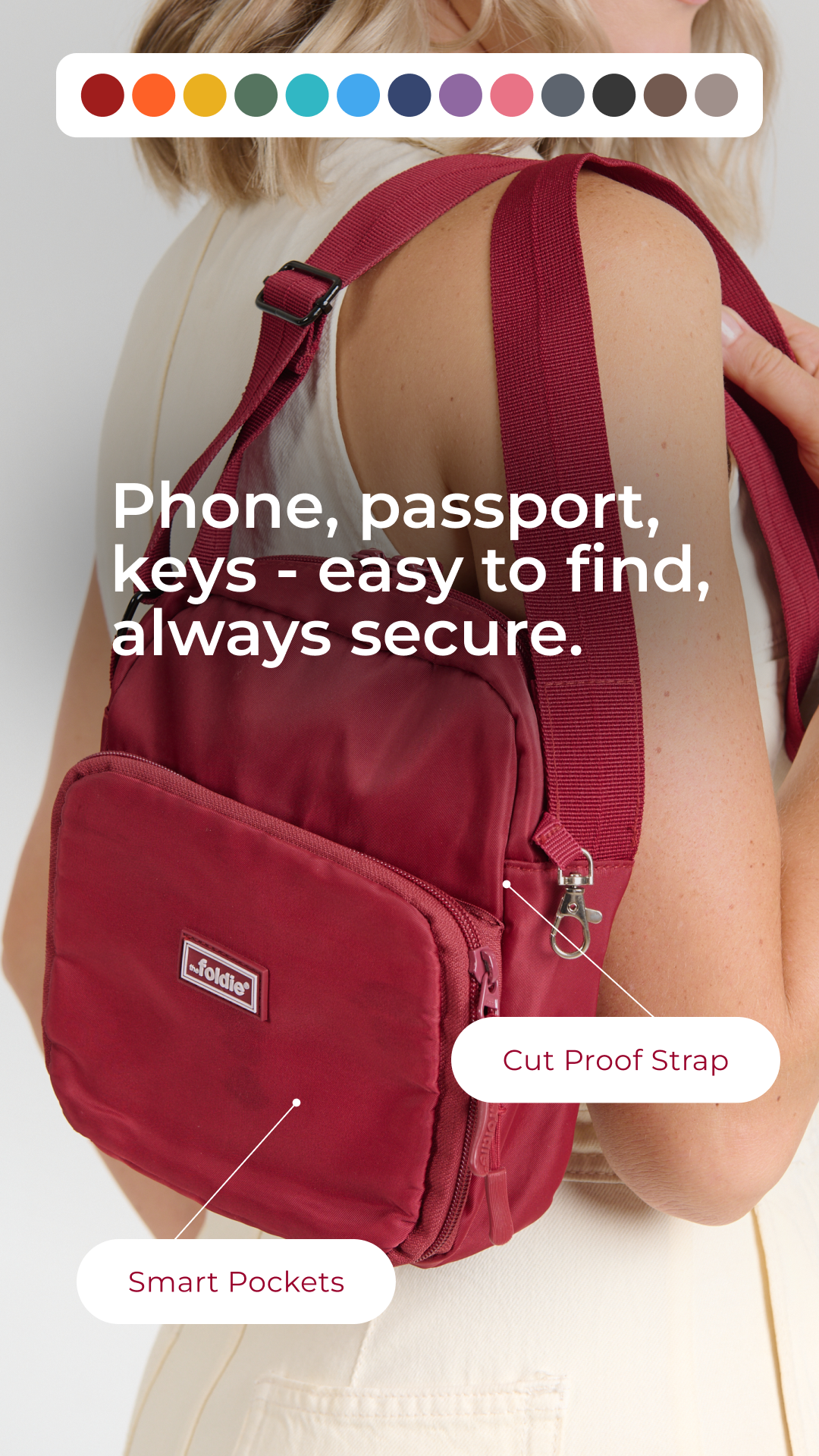 The Foldie Facebook ad from Mar 2, 2026