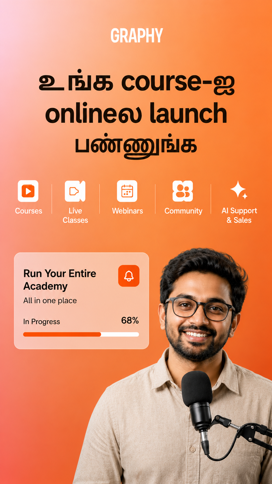 Graphy Facebook ad