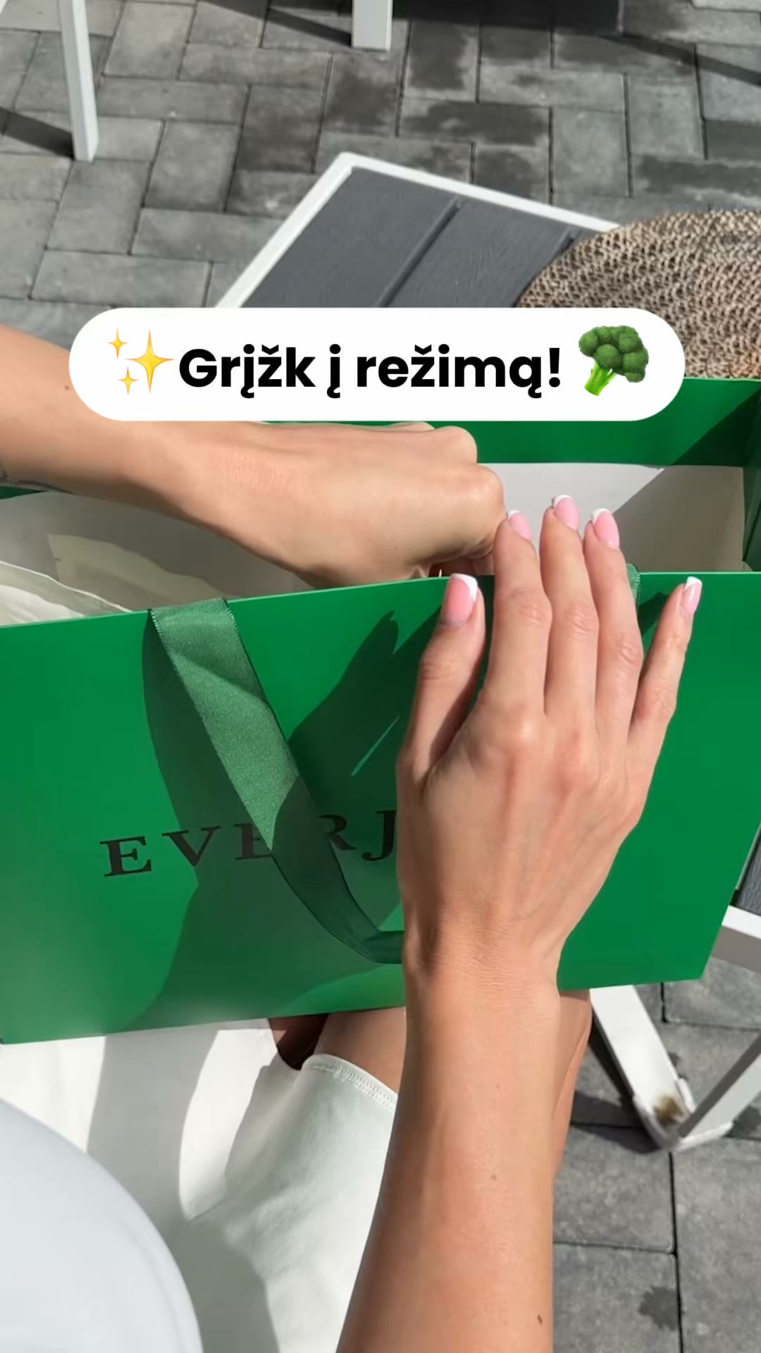 Everjuno.lt Facebook ad: Grįžk į režimą su EVERJUNO
