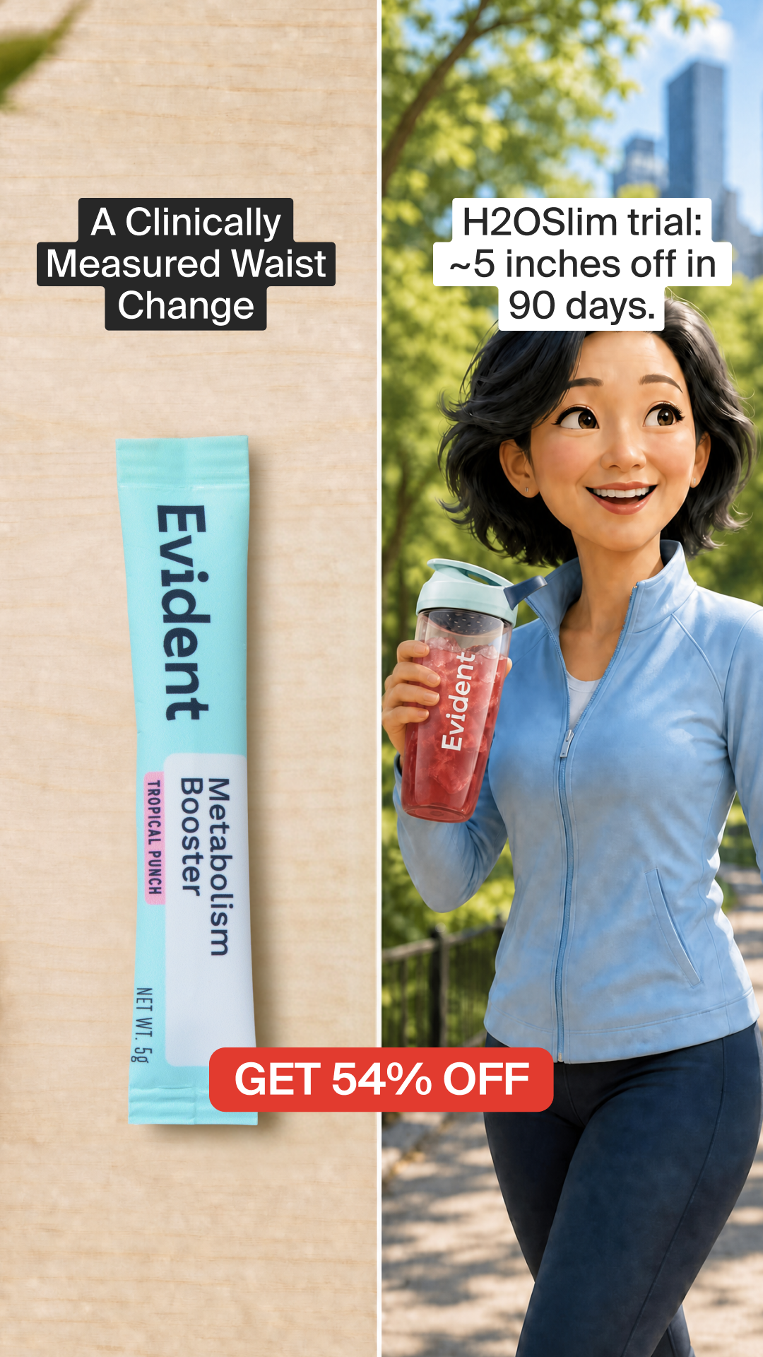 Evident Wellness Facebook ad