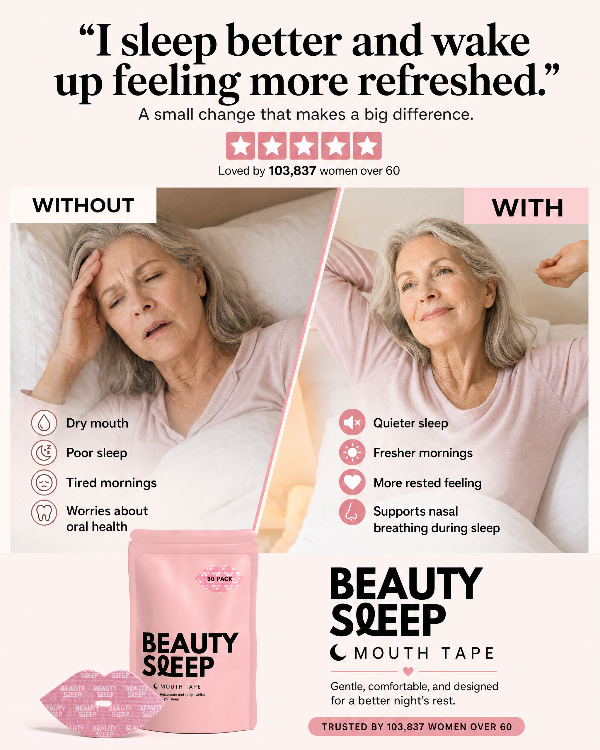 Beauty Sleep Facebook ad