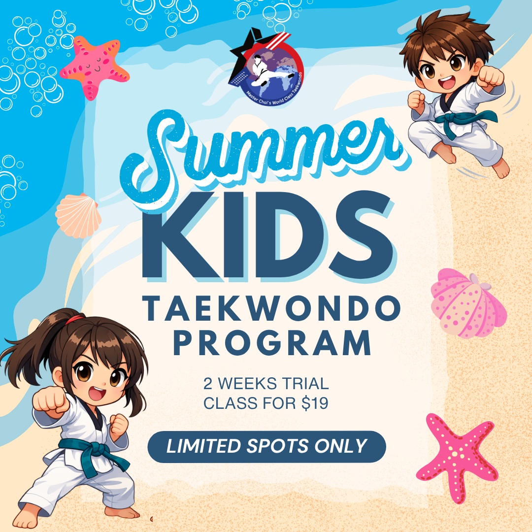 Master Choi's World Class Taekwondo Facebook ad