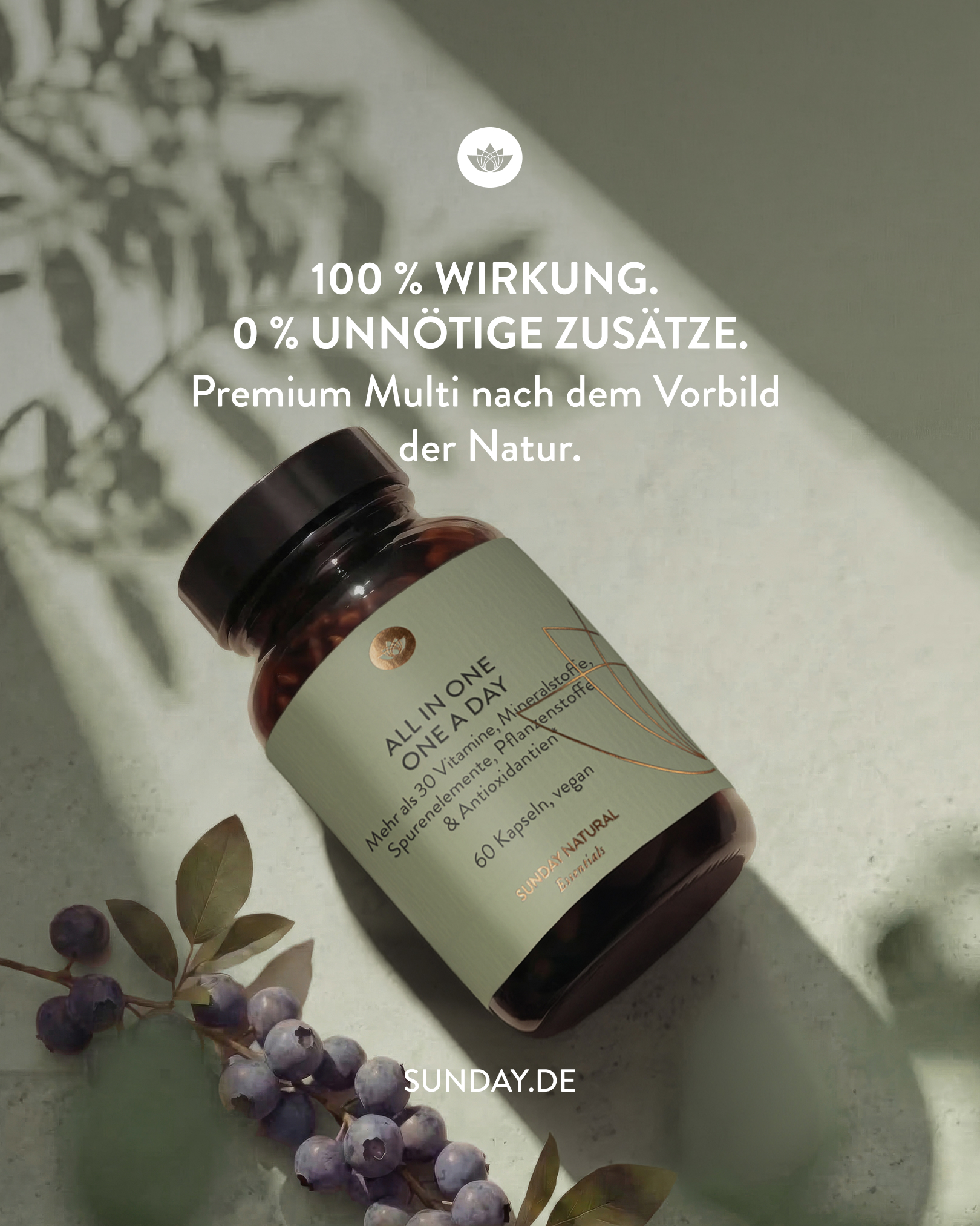 Sunday Natural Facebook ad