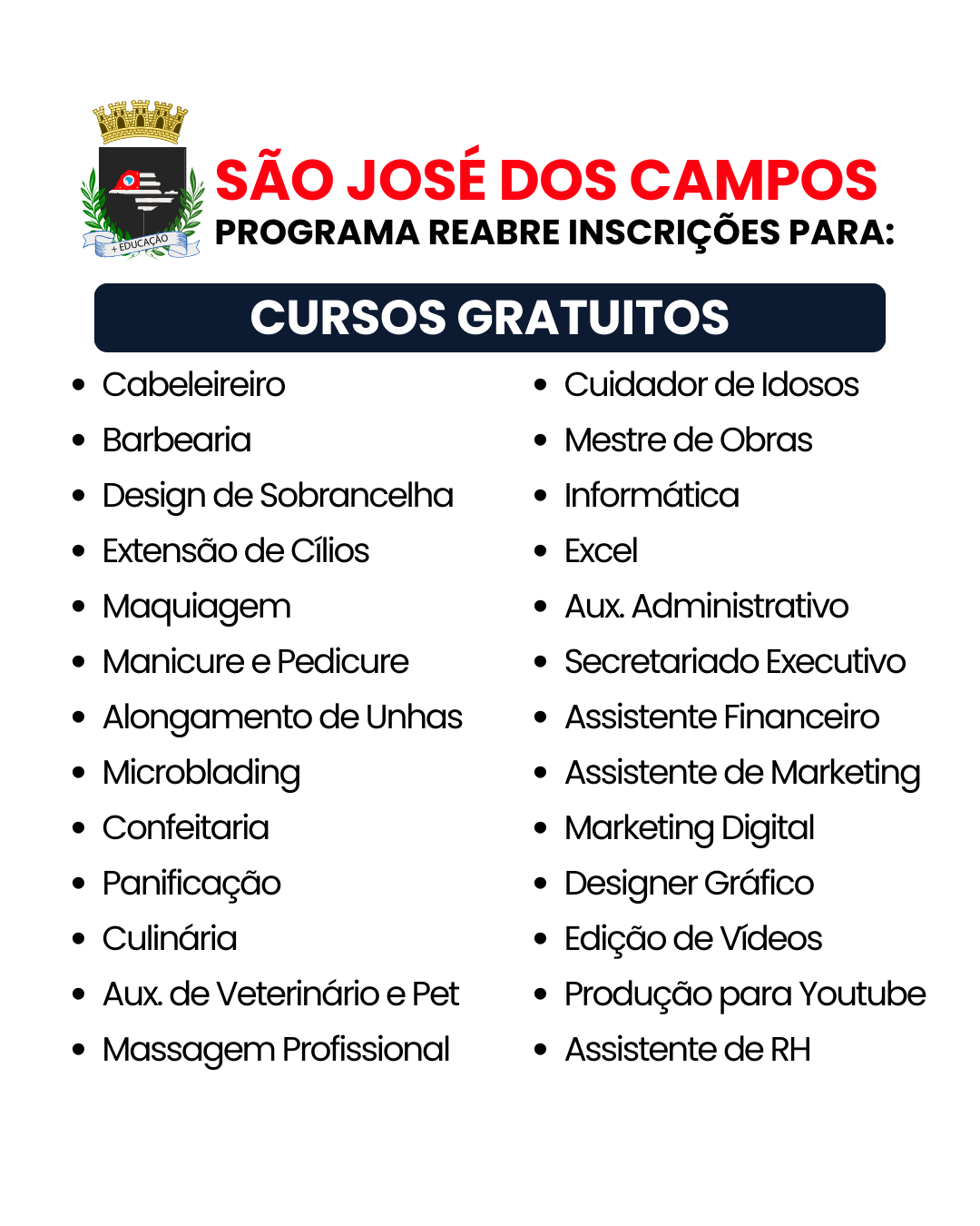 Educação para todos - SP Facebook ad